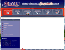 Tablet Screenshot of itcen.com.mx